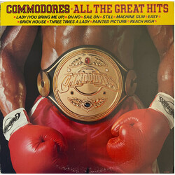 Commodores All The Great Hits Vinyl LP USED