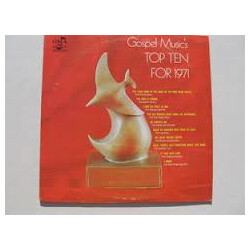 Various Gospel Music's Top Ten For 1971 Vinyl LP USED