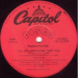 Freda Payne I'll Do Anything For You Vinyl 12" USED