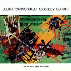 The Cannonball Adderley Quintet Live In Paris April 23rd 1966 Vinyl LP USED