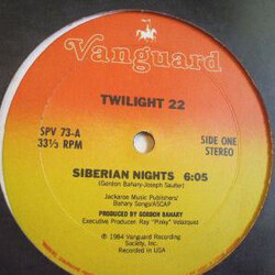 Twilight 22 Siberian Nights Vinyl 12" USED