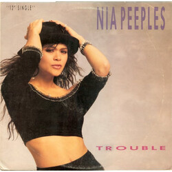 Nia Peeples Trouble Vinyl 12" USED