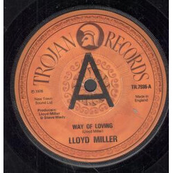 Lloyd Miller (2) Way Of Loving / Sweet Lorraine Vinyl 7" USED