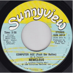 Newcleus Computer Age (Push The Button) Vinyl 7" USED