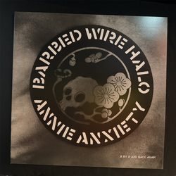 Annie Anxiety Bandez Barbed Wire Halo Vinyl 12" USED