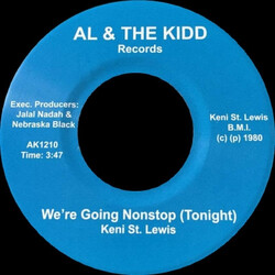 Keni St. Lewis We're Going Nonstop (Tonight) Vinyl 7" USED