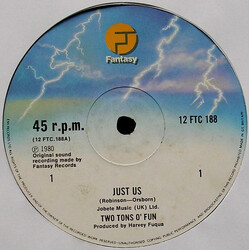 Two Tons O' Fun Just Us Vinyl 12" USED