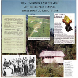 Jim Jones Last Sermon At The Peoples Temple, Jonestown Guyana 11/19/78 Vinyl LP USED