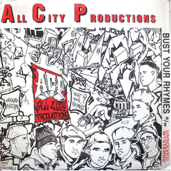 All City Productions Bust Your Rhymes / Unsolved Mysterme Vinyl 12" USED