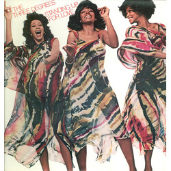 The Three Degrees Standing Up For Love Vinyl LP USED