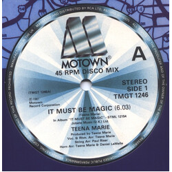 Teena Marie It Must Be Magic Vinyl 12" USED