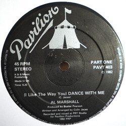Al Marshall (I Like The Way) You Dance With Me Vinyl 12" USED