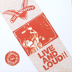 Cock Sparrer Live And Loud!! Vinyl LP USED