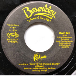The Rubinoos Hold Me Vinyl 7" USED