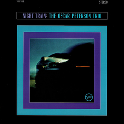 The Oscar Peterson Trio Night Train Vinyl LP USED