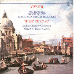 Antonio Vivaldi / Teresa Berganza / English Chamber Orchestra / Antoni Ros-Marbà Nisi Dominus / Invicti Bellate / Longe Mala Umbrae Terrores Vinyl LP 