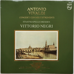Antonio Vivaldi / Staatskapelle Dresden / Vittorio Negri Concerti Con Molti Stromenti Vinyl LP USED