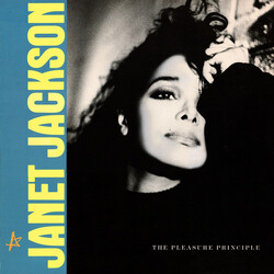 Janet Jackson The Pleasure Principle Vinyl 12" USED