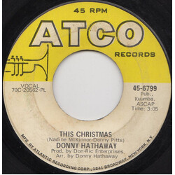 Donny Hathaway This Christmas / Be There Vinyl 7" USED
