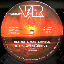 R.J.'s Latest Arrival Ultimate Masterpiece Vinyl 12" USED
