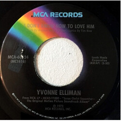 Yvonne Elliman / Carl Anderson I Don't Know How To Love Him / Superstar Vinyl 7" USED