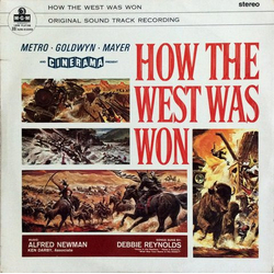 Alfred Newman / Debbie Reynolds / Ken Darby / MGM Studio Orchestra How The West Was Won, Original Soundtrack Vinyl LP USED