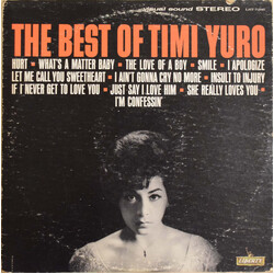Timi Yuro The Best Of Timi Yuro Vinyl LP USED