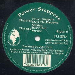 Power Steppers / The Disciples (2) Power Steppers Meet The Disciples Vinyl 12" USED