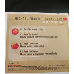 Michael Franti And Spearhead Rock The Nation Vinyl 12" USED