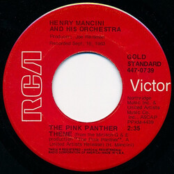 Henry Mancini The Pink Panther Theme / Dear Heart Vinyl 7" USED