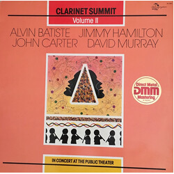 Clarinet Summit / Alvin Batiste / Jimmy Hamilton / John Carter (3) / David Murray In Concert At The Public Theater Volume II Vinyl LP USED
