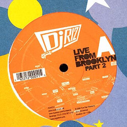 DJ Riz Live From Brooklyn Part 2 Vinyl 12" USED