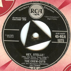 The Crew Cuts Hey, Stella / Forever, My Darling Vinyl 7" USED