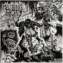 Melting Rot Blood Delusions Vinyl 12" USED