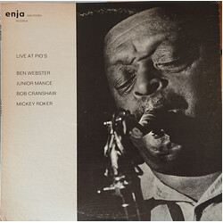 Ben Webster Live At Pio's Vinyl LP USED