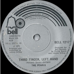 The Pearls / The Rhythm Of The Pearls Third Finger, Left Hand / Little Lady Love Me Vinyl 7" USED