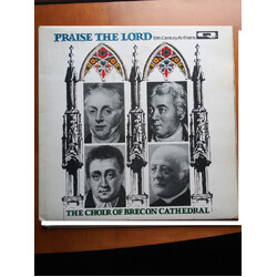 Brecon Cathedral Choir Praise The Lord - 19th Century Anthems Vinyl LP USED