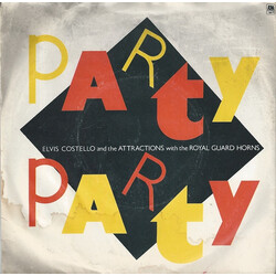 Elvis Costello & The Attractions / The Royal Guard Horns Party Party Vinyl 7" USED
