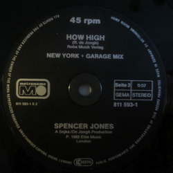 Spencer Jones How High Vinyl 12" USED