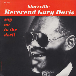 Rev. Gary Davis Say No To The Devil Vinyl LP USED