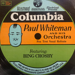Paul Whiteman And His Orchestra / Bing Crosby Paul Whiteman And His Orchestra Featuring Bing Crosby Vinyl LP USED