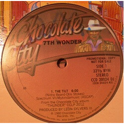 7th Wonder The Tilt / I Enjoy Ya Vinyl 12" USED