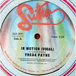 Freda Payne In Motion Vinyl 12" USED