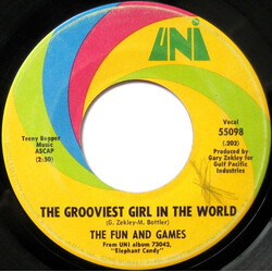 The Fun And Games The Grooviest Girl In The World / It Must Have Been The Wind Vinyl 7" USED