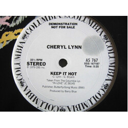 Cheryl Lynn Keep It Hot Vinyl 12" USED