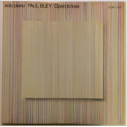 Paul Bley Open, To Love Vinyl LP USED