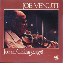 Joe Venuti Joe In Chicago, 1978 Vinyl LP USED