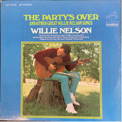 Willie Nelson The Party's Over Vinyl LP USED