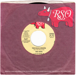 Bee Gees Too Much Heaven / Rest Your Love On Me Vinyl 7" USED