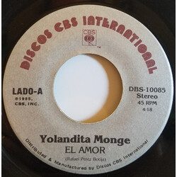 Yolandita Monge El Amor Vinyl 7" USED